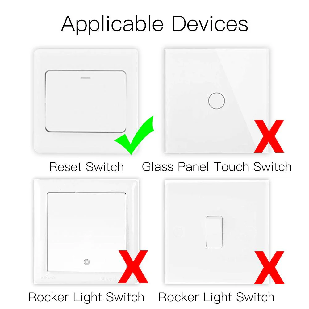 ZigBee Dimmer Module, Smart Switch Relay Module, MOES Hub Required 1/2 Gang Interruptor 5