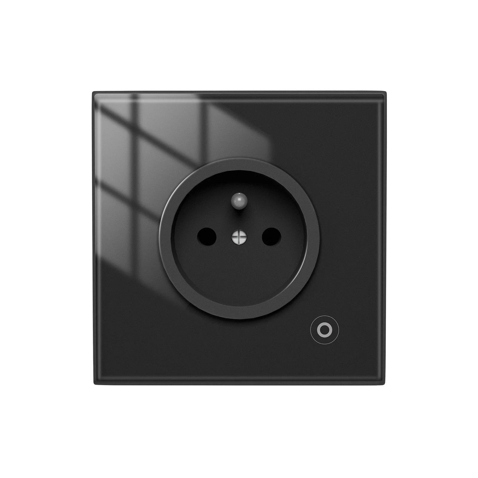 MOES ZigBee Smart Wall Socket Glass Panel Power Monitor Hub Required 25