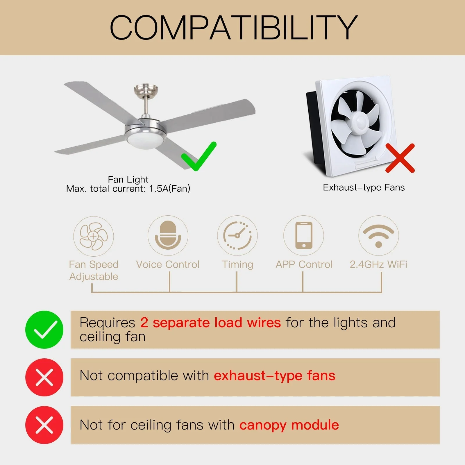 ZigBee RF433 Smart Curtain Blinds Shutter Touch Switch Multi-control Neutral Wire Required US 2