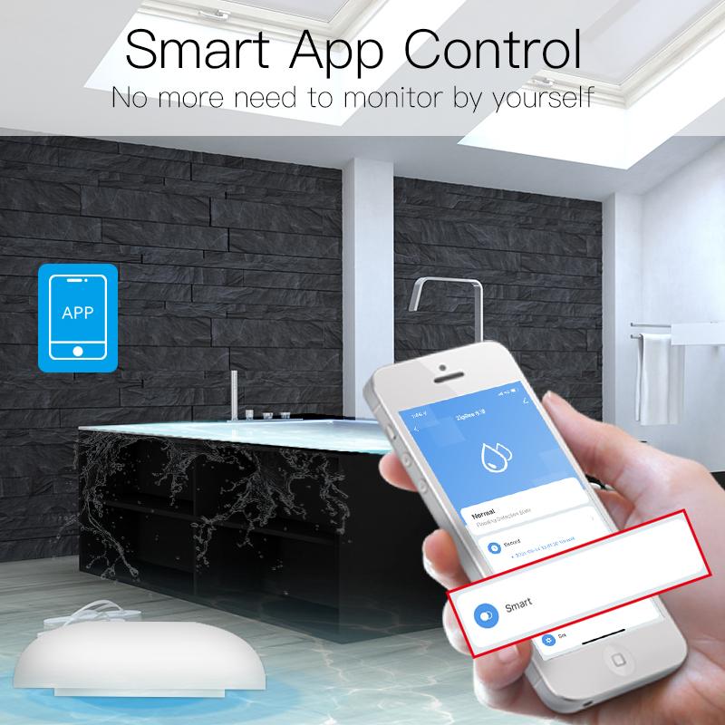 ZigBee Flood Sensor Water Leakage Detector 2MQTT Setup Available 5