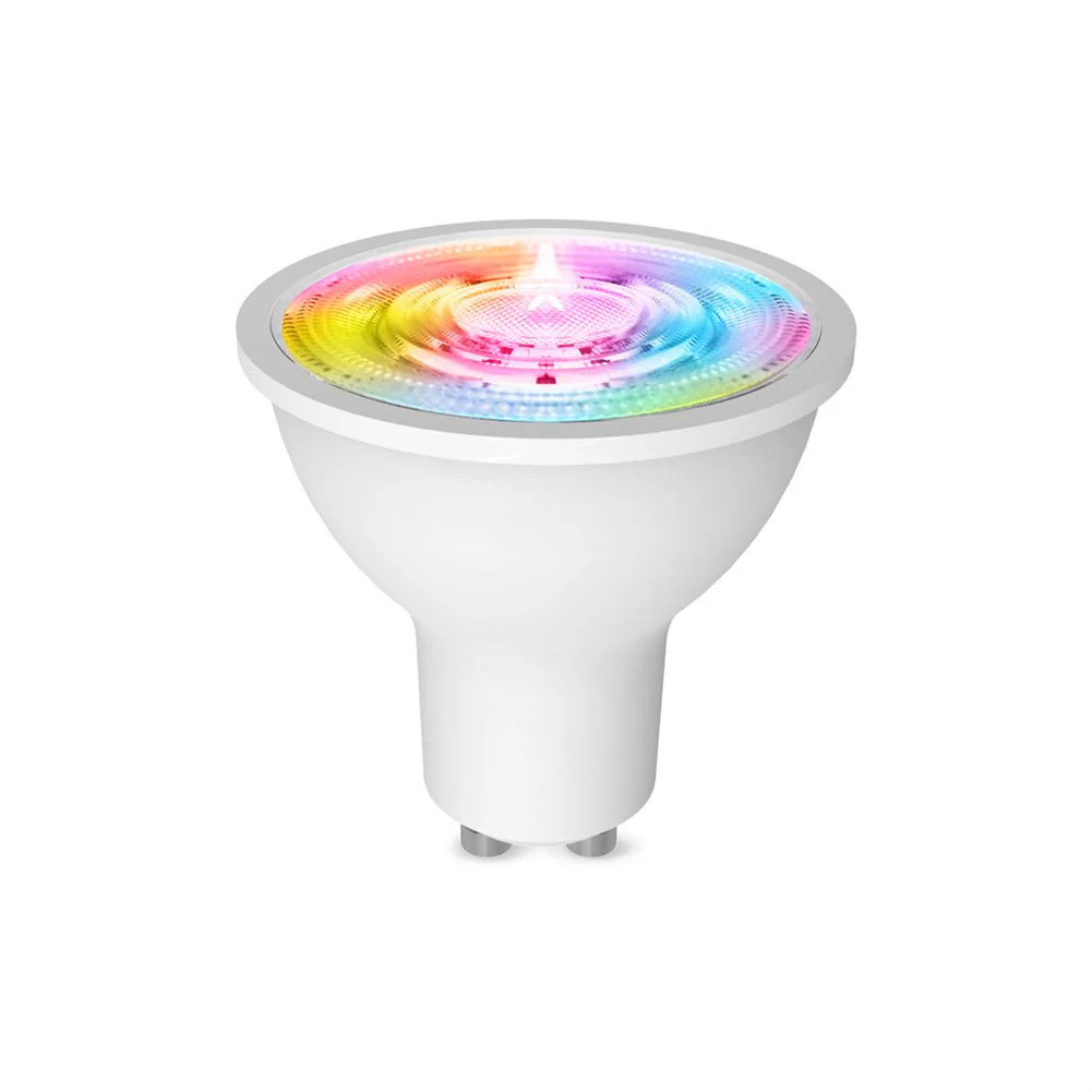 ZigBee GU10 Smart Sync Full Color LED Dimmable Party Light Bulbs RGBCCT 2200-6500K C+W 5W 2