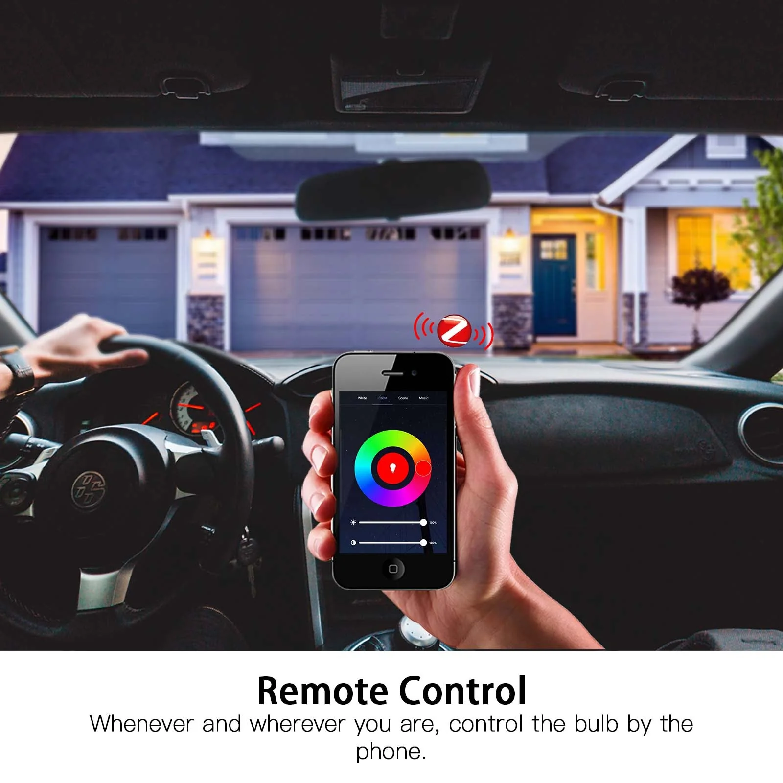 ZigBee GU10 Smart Sync Full Color LED Dimmable Party Light Bulbs RGBCCT 2200-6500K C+W 5W 4