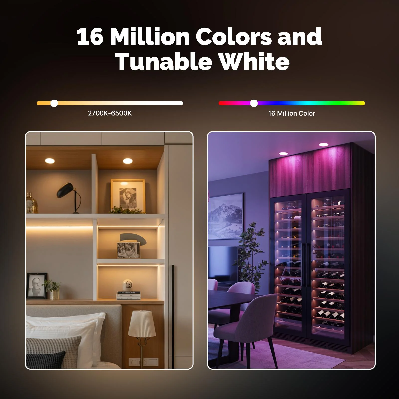 ZigBee Smart LED Lamp GX53 Light Bulb 6W Color Changing Dimmable Music Sync 2
