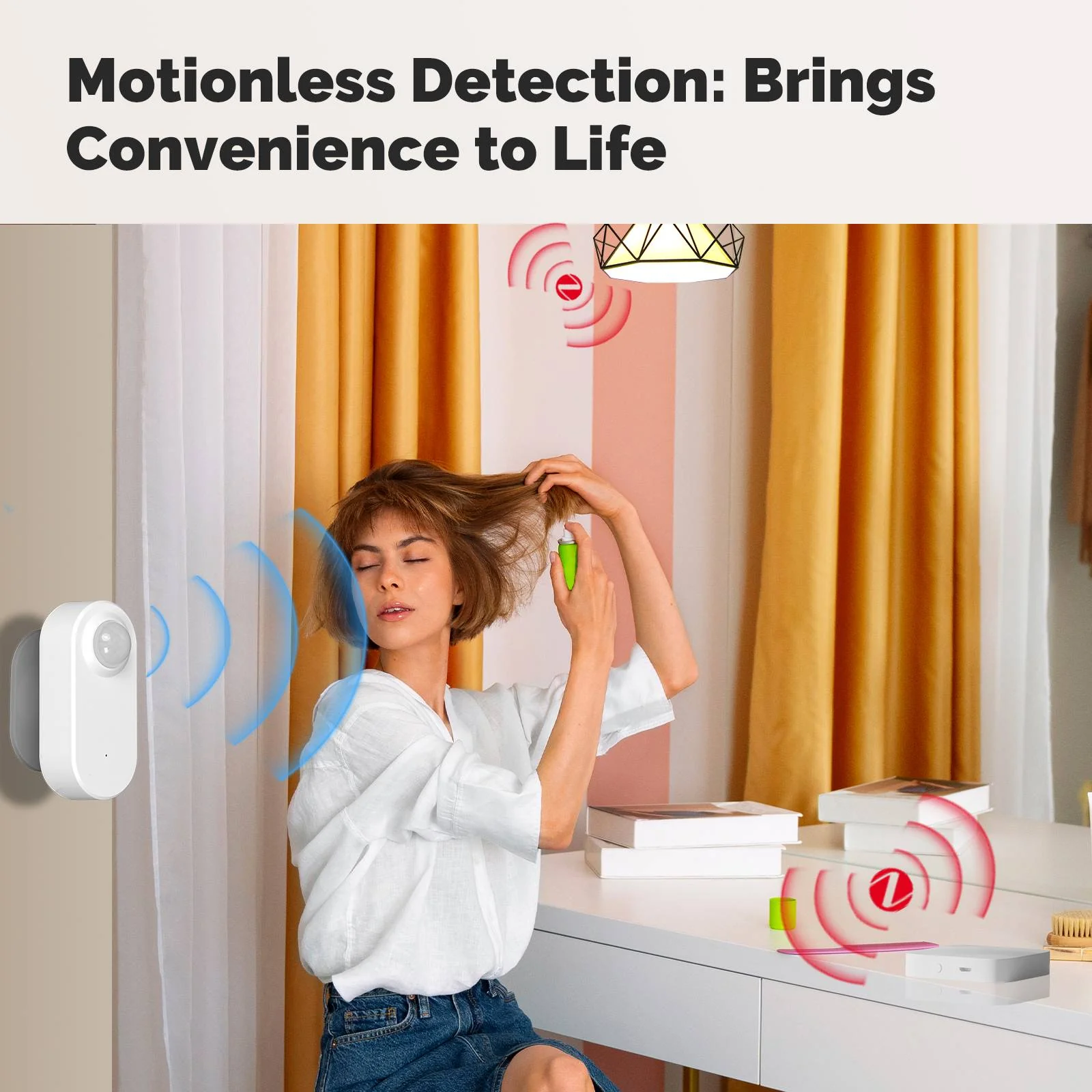 ZigBee Smart mmWave Human Presence PIR Sensor App Remote Monitoring Motion&Motionless Detection 4