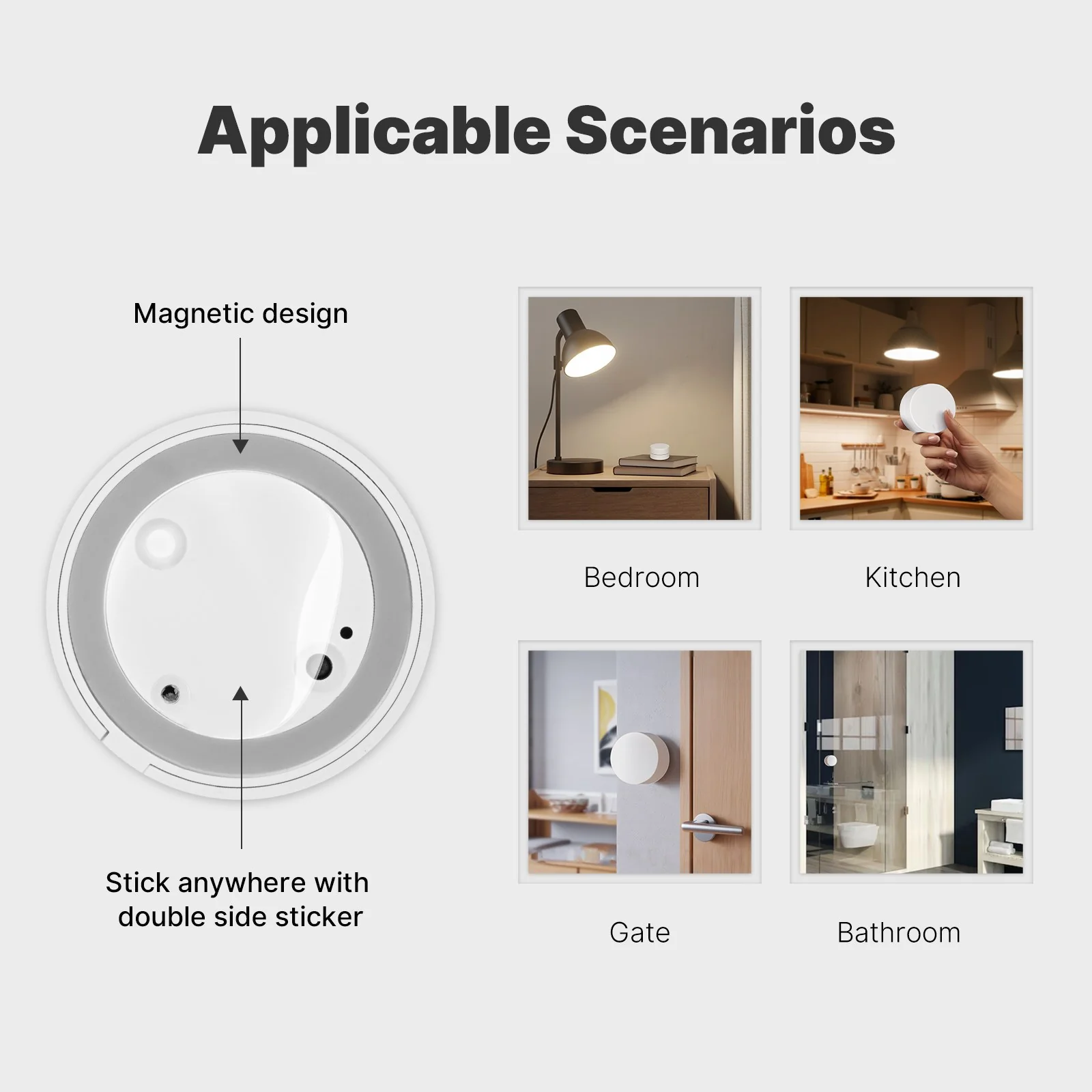 ZigBee Smart Scene Button with Rotary Dimmer Multi-control 5