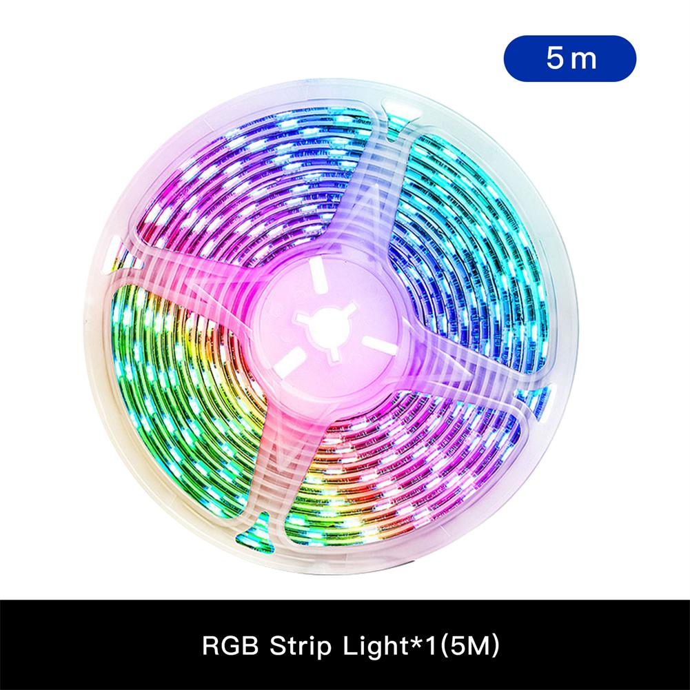 MOES ZigBee RGB Strip Light Multicolor LED Strip CCT LED Controller Plus Brightness Adjustable 9