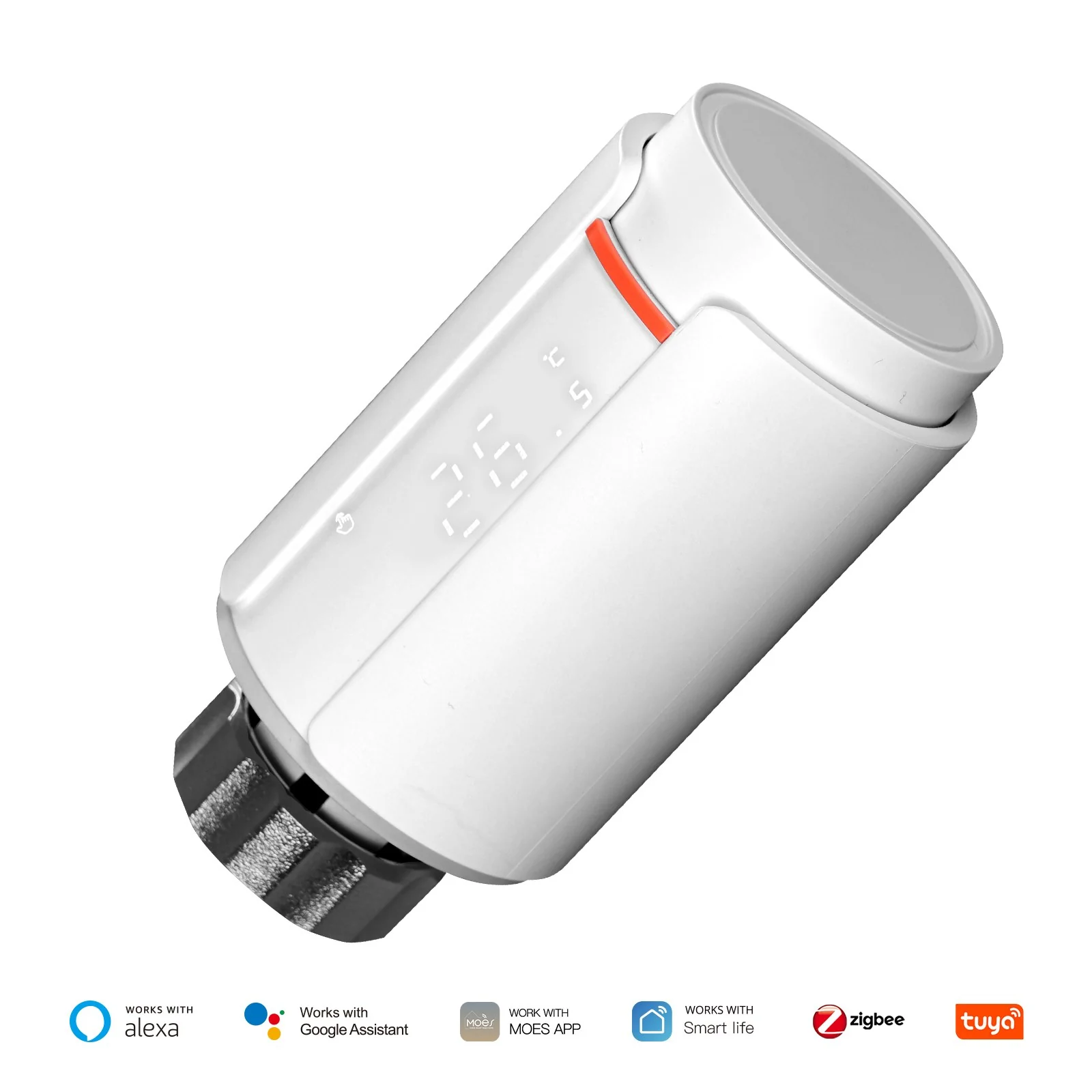 ZigBee Smart Thermostatic Radiator Valve TRV Programmable App Remote Temperature Controller 7