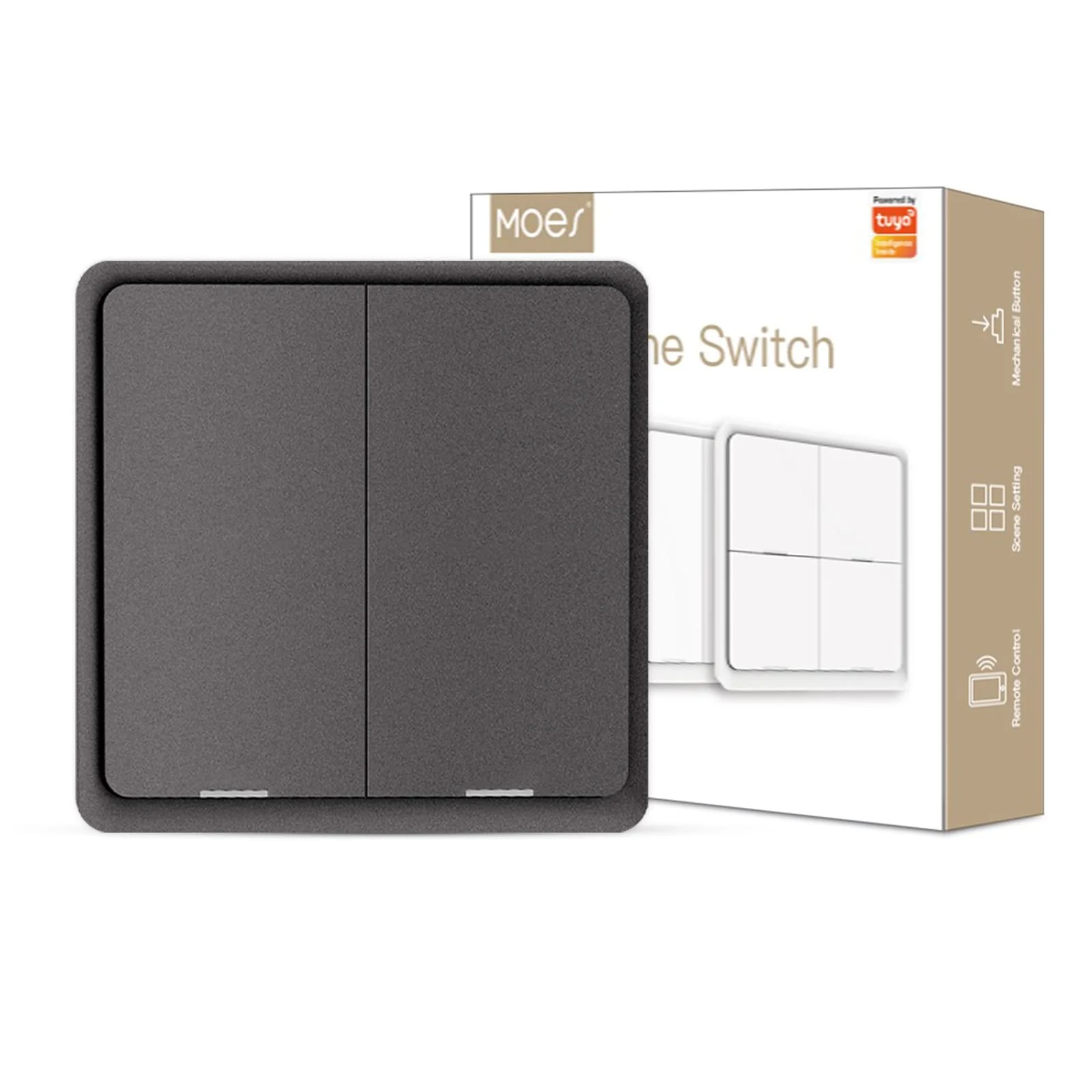 ZigBee Light Switch, Battery Powered Light Switch, Multi-Control Wireless Push Button Scene Switches 11