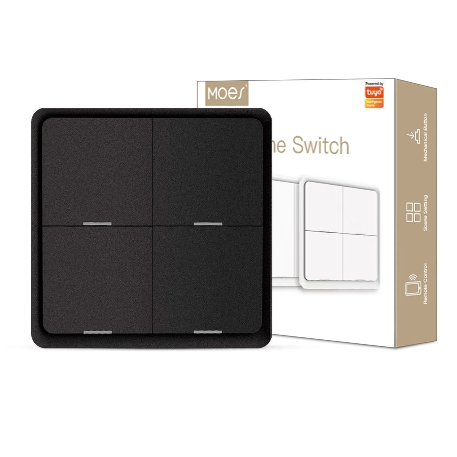 ZigBee Light Switch, Battery Powered Light Switch, Multi-Control Wireless Push Button Scene Switches 19