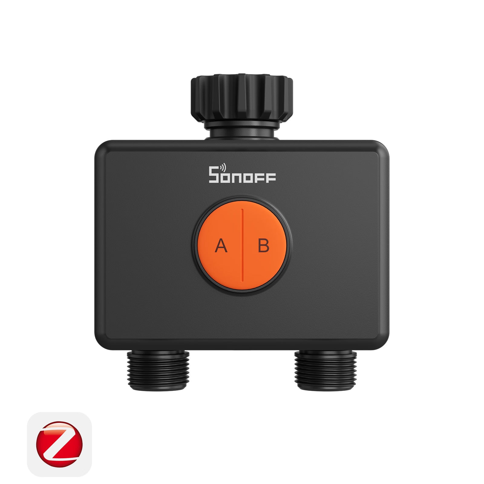 SONOFF Hydro DUO Dual-Channel Zigbee Smart Water Valve With Flow Meter | SWV-ZF2E/SWV-ZF2U