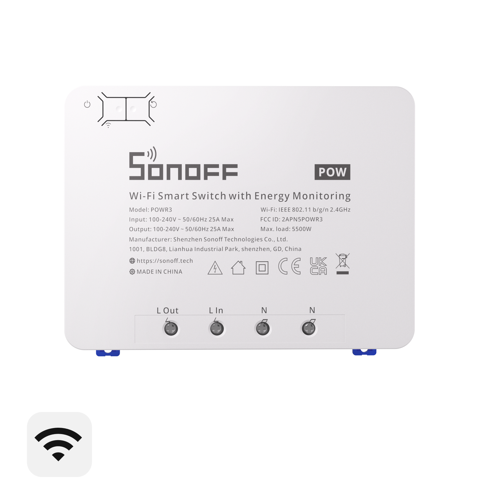 SONOFF POWR3 High Power Smart Switch