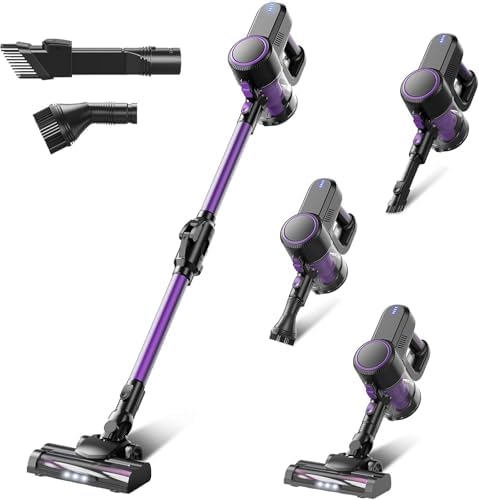 DENX DX2902 Wired Vacuum Cleaner, 0.8L Capacity, 4m Cord, 3 Modes, Powerful Suction, Quiet Operation (<78 dBA), Multifunctional, Extra Large Dustbin