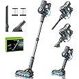 DENX Handheld Vacuum Cleaner 650W, 14Kpa Suction Power, 1L Dust Capacity, 4m Cord, Cyclone Suction, Lightweight Stick Vacuum for Home, Carpet, Hard Floors, Pet Hair, 220-240V, EU Plug