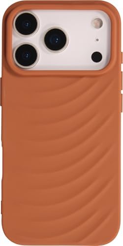 Inoova Magnetic Shockproof Case for iPhone 17 Pro Max, TPU Silicon Cover, Military-Grade Drop Protection, Translucent Anti-Fingerprint Design Brown