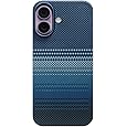 Inoova Magnetic Shockproof Case for iPhone 17, TPU Silicon Cover, Military-Grade Drop Protection, Translucent Anti-Fingerprint Design Blue