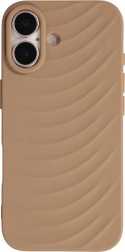 Inoova Magnetic Shockproof Case for iPhone 17, TPU Silicon Cover, Military-Grade Drop Protection, Translucent Anti-Fingerprint Design Brown